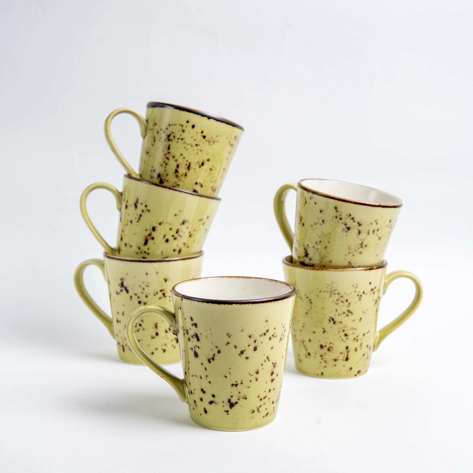 Spodek do cappuccino, Ø160 mm, zielony | FINE DINE, Olive