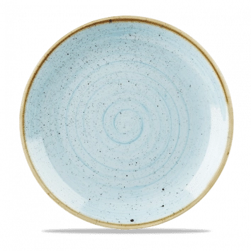 Talerz płytki, Ø217 mm | CHURCHILL, Stonecast Duck Egg Blue