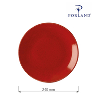 Talerz płytki, Ø240 mm | PORLAND, Seasons Magma