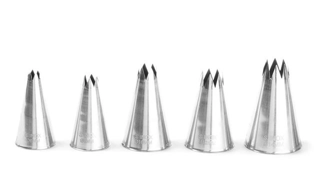 Końcówka do rękawów karbowana ⌀8 mm | HENDI, 551387