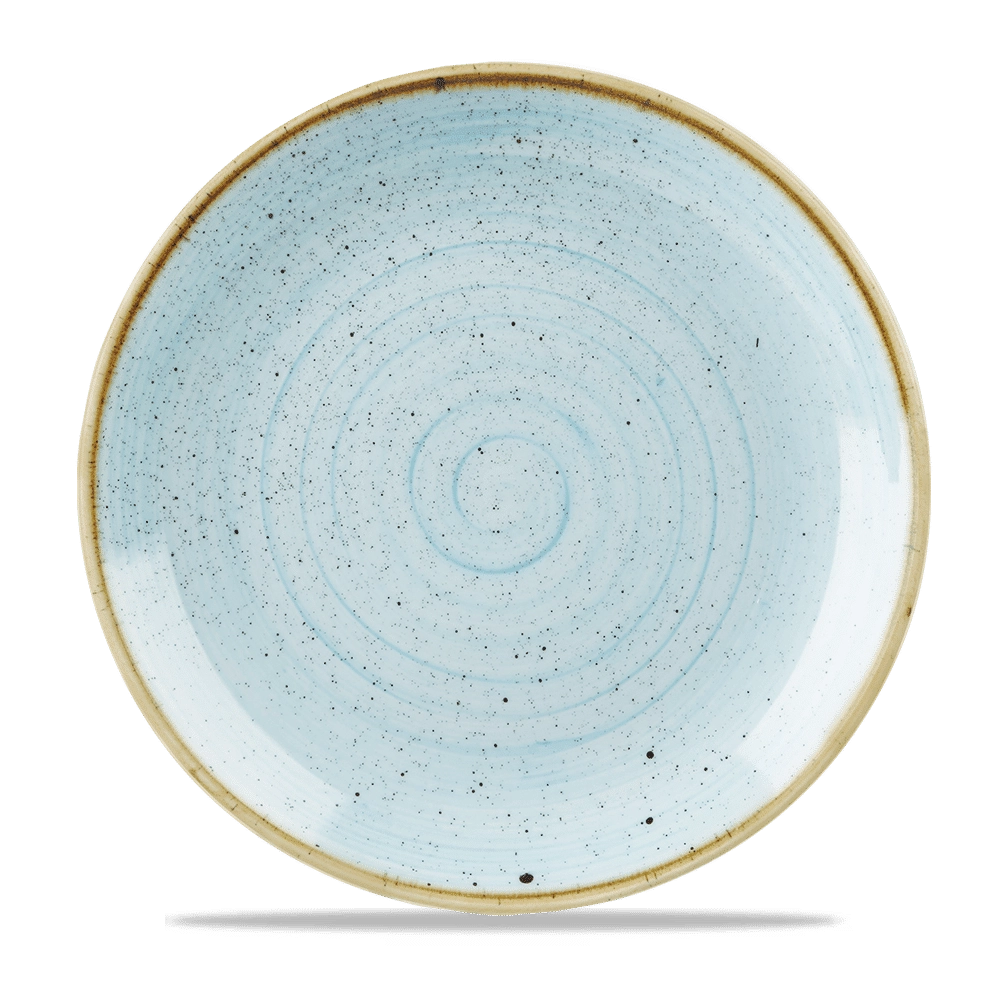 Talerz płytki, Ø288 mm | CHURCHILL, Stonecast Duck Egg Blue