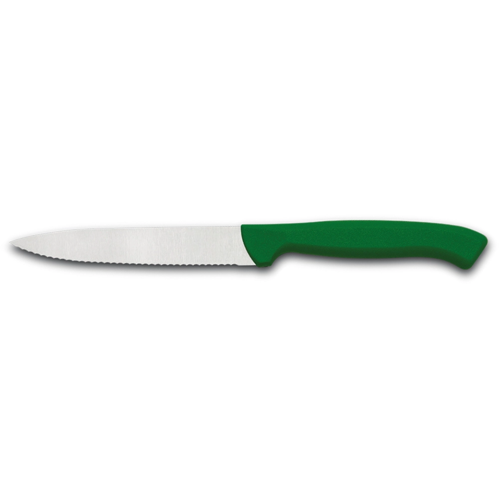 Nóż do warzyw i owoców HACCP, zielony, 120 mm | STALGAST, 283028