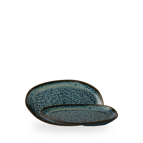 Półmisek podłużny, 220×130 mm | CHURCHILL, Cascade Sapphire Blue