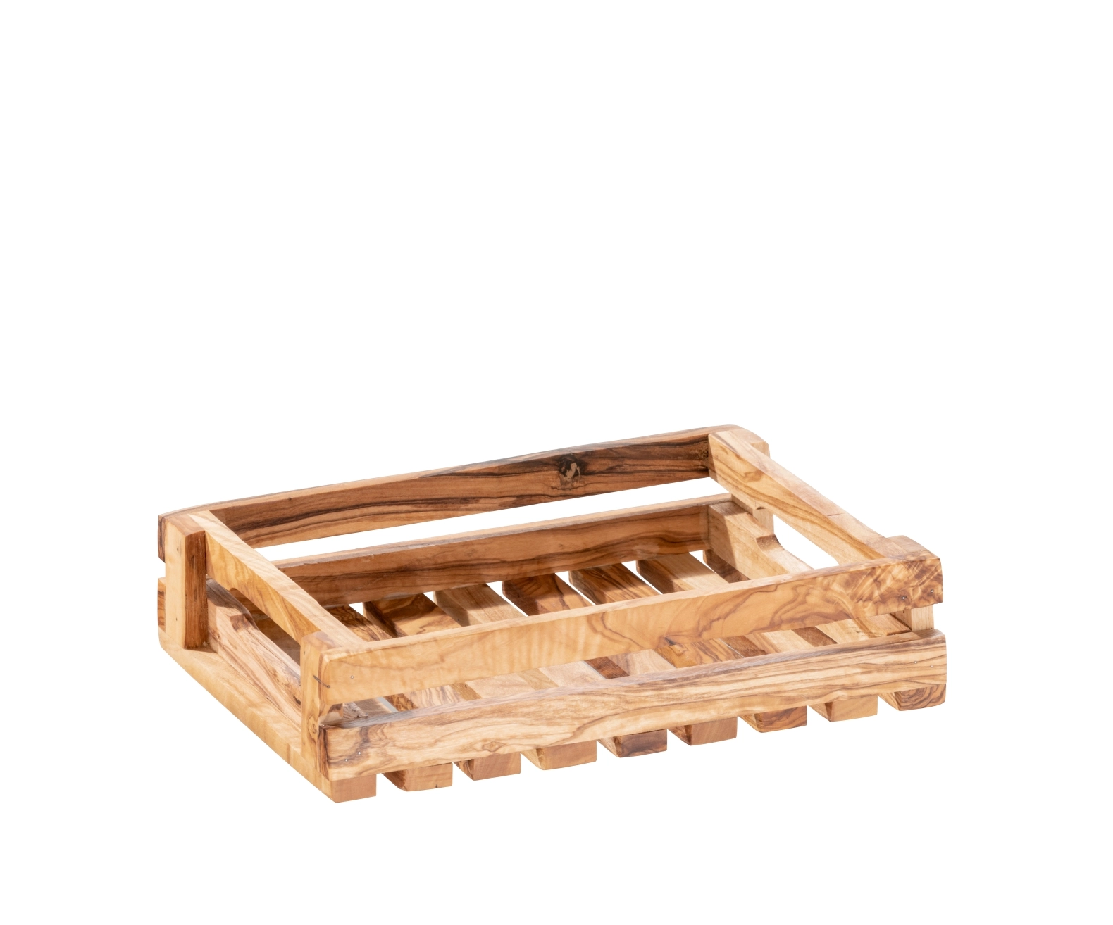Drewniana deska do serwowania, 250×180×60 mm | APS, Olive