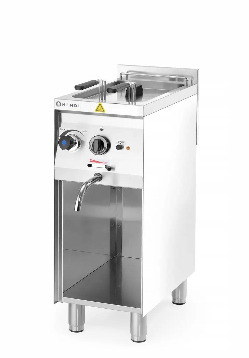 Urządzenie do gotowania makaronu i pierogów wolnostojące 10 l, 230 V, 3,5 kW, 330x600x907 mm | HENDI, 238844