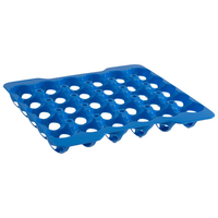 Taca na jajka zestaw 4 sztuk, niebieska 280x280 mm | APS, 82420