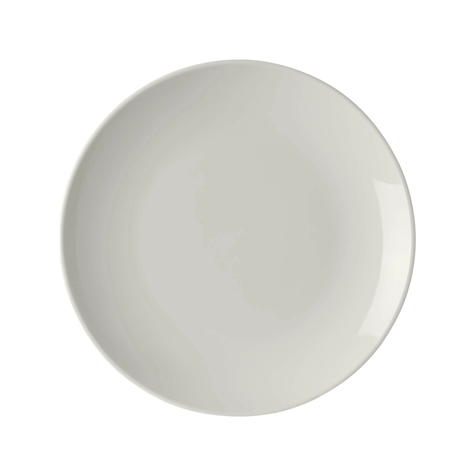 Talerz płytki bez rantu, Ø310 mm, kremowy | FINE DINE, Pure