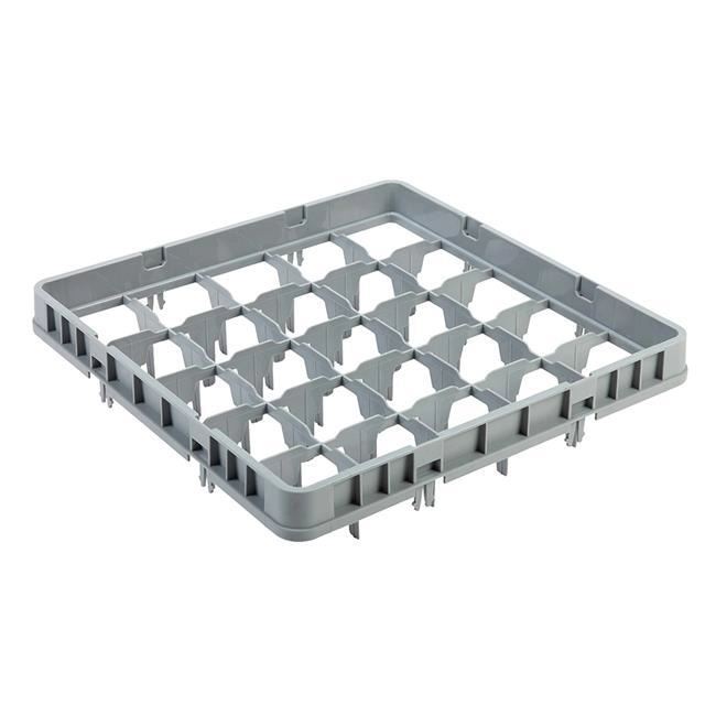 Nadstawa do kosza typ 1, 500×500×40 mm, 25 elementów, maks. ⌀87 mm | AMERBOX, 877470