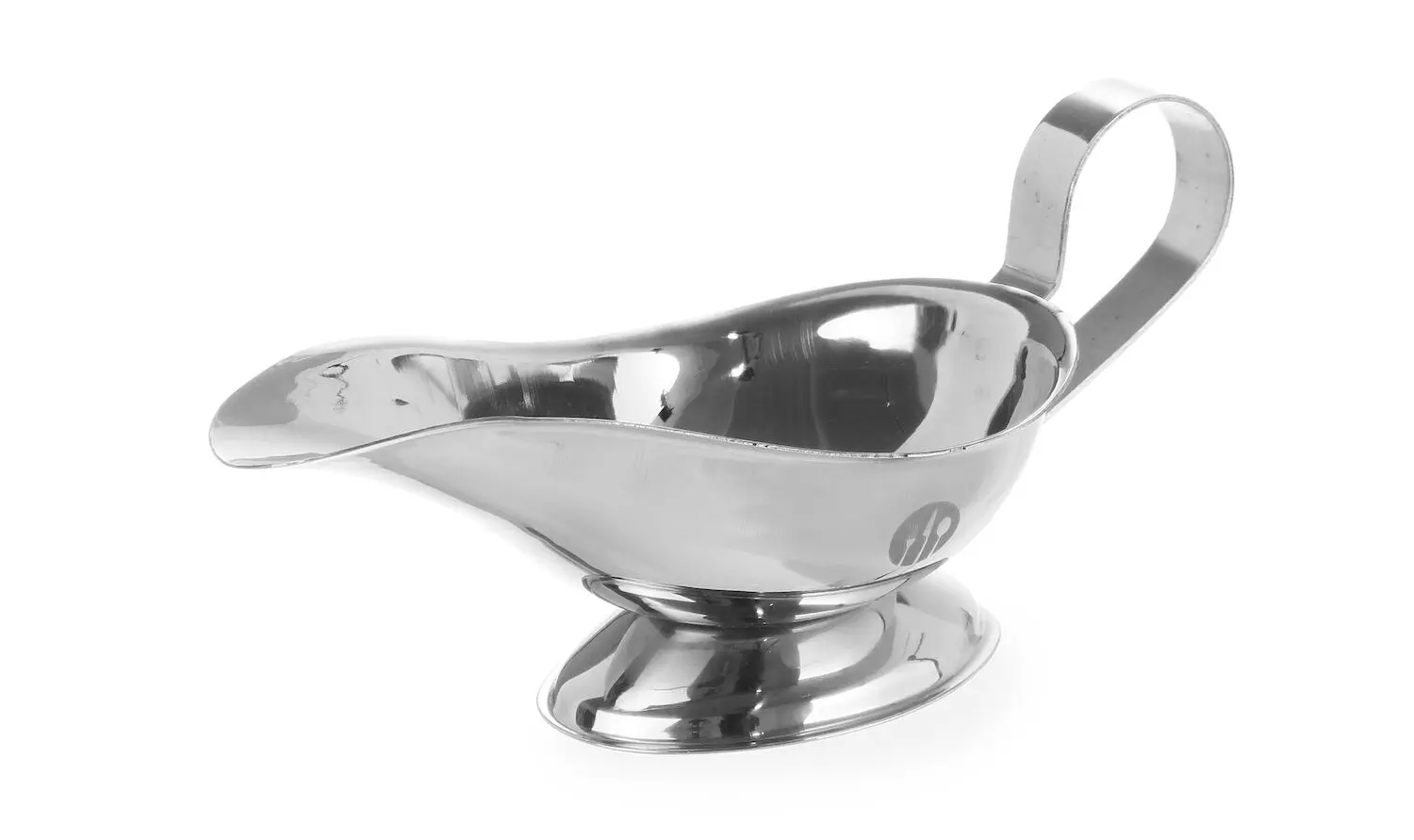 Sosjerka na stopce ze stali nierdzewnej, 85 ml, 120x72x50 mm | HENDI, 432143
