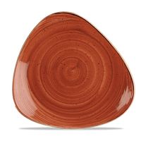 Talerz trójkątny, 265 mm | CHURCHILL, Stonecast Spiced Orange