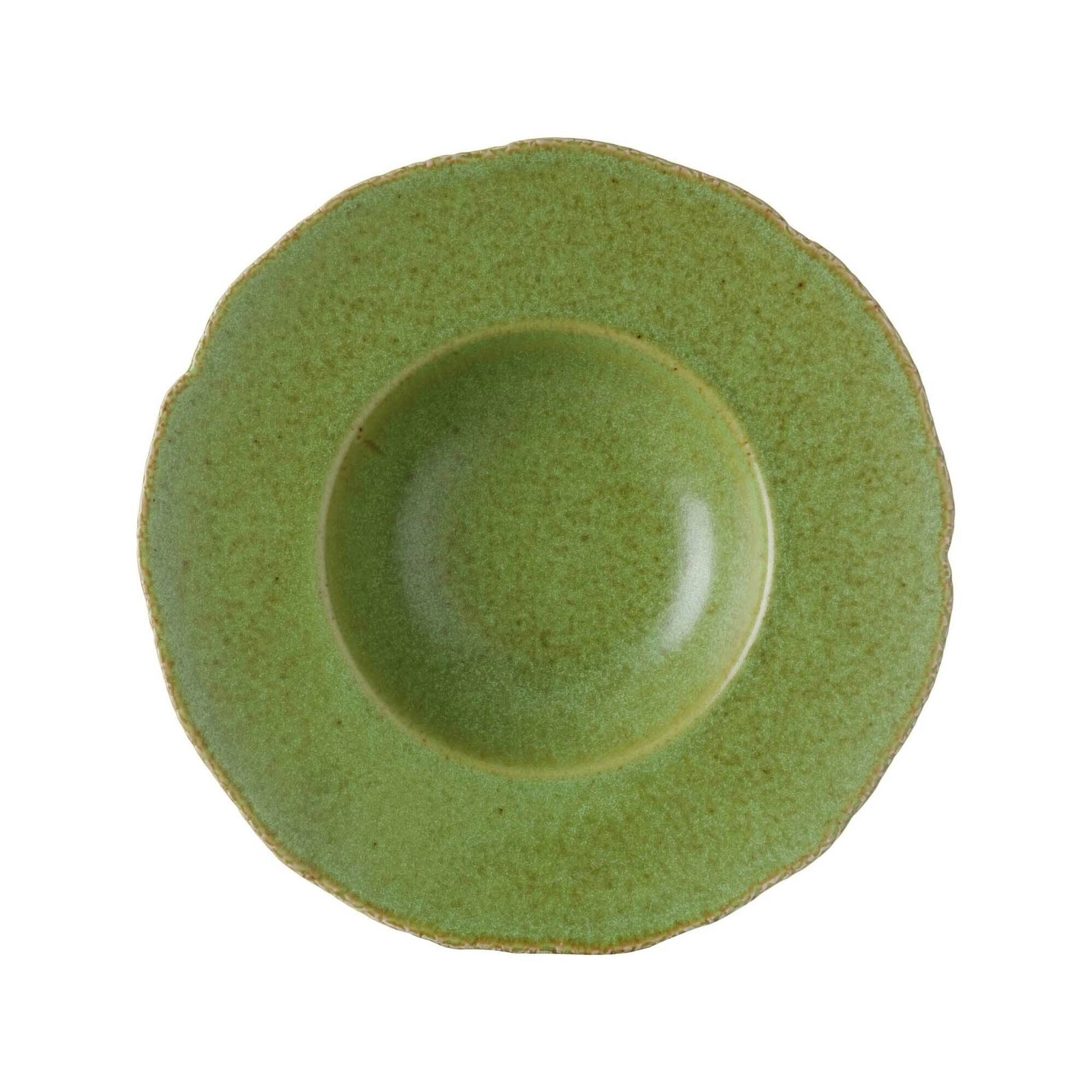 Talerz do pasty, Ø280 mm, zielony | FINE DINE, Edenic