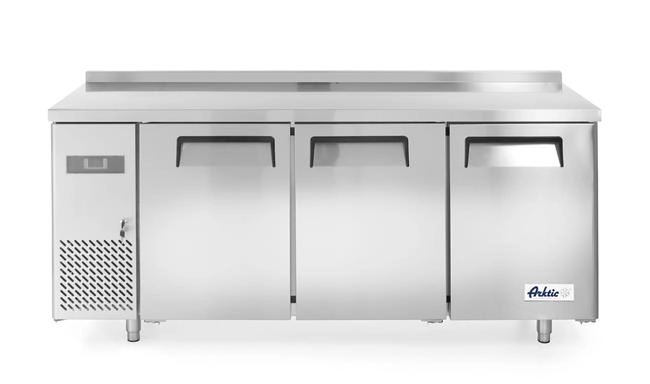 Stół chłodniczy 3-drzwiowy z agregatem bocznym, 291 l, 230V, 0,27 kW, 1800x600x886 mm | ARKTIC, 233382