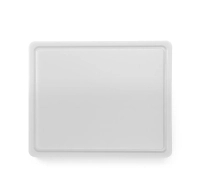 Deska do krojenia HACCP GN 1/2, 325x265x12 mm, biała | HENDI, 826102