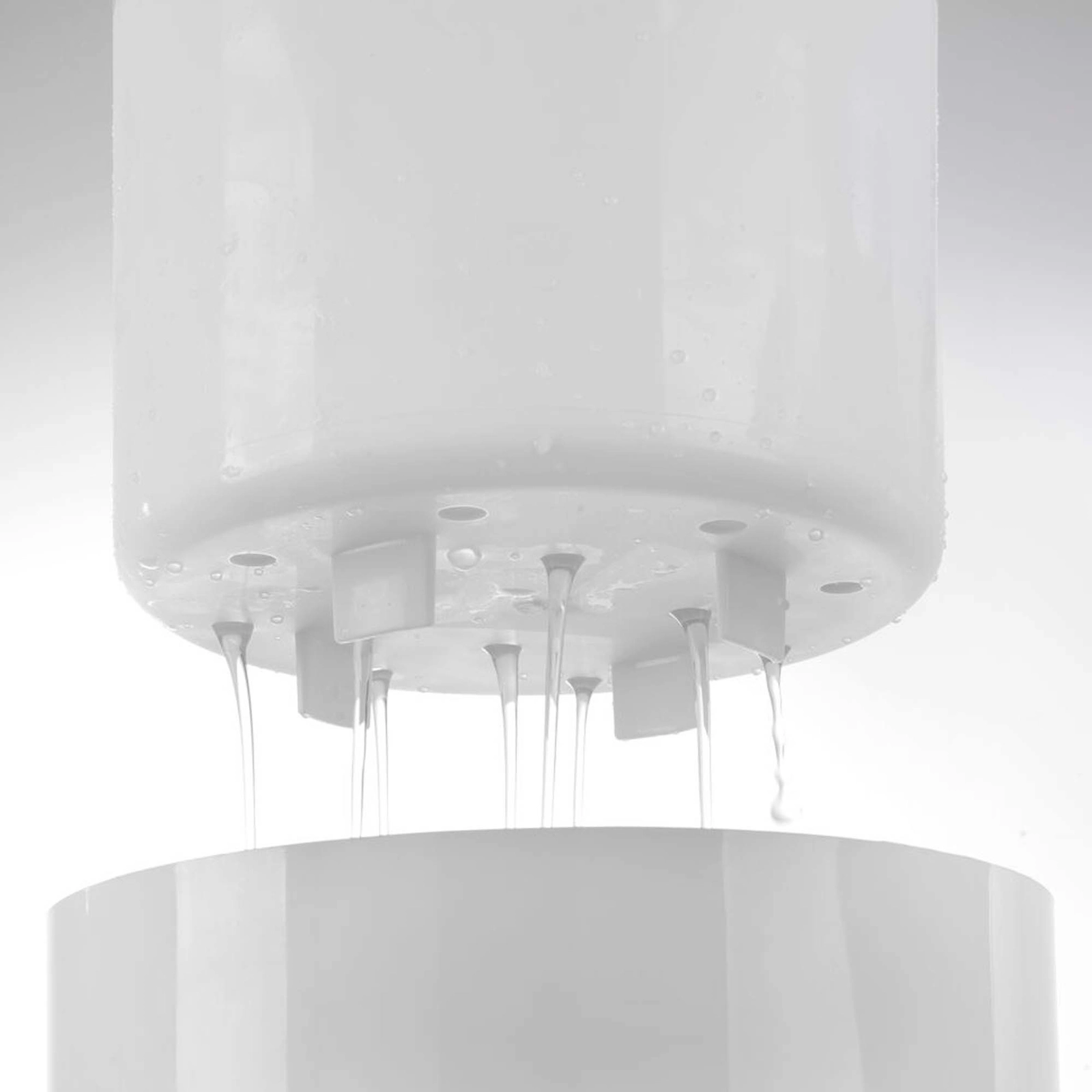 Pojemnik do lodu, biały, podwójne ścianki, 5 l, Ø190×200 mm | BAR UP, 594742