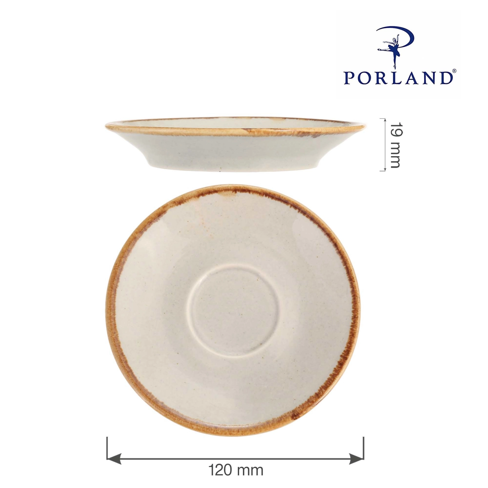 Spodek, Ø120 mm | PORLAND, Seasons Ashen