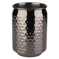 Kubek młotkowany 0,35 l, 75x100 mm, szary | APS, 93372