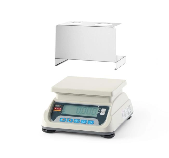 Waga LCD do lodów z legalizacją i portem RS232, 6 kg, 255x264x244 mm | HENDI, 755761