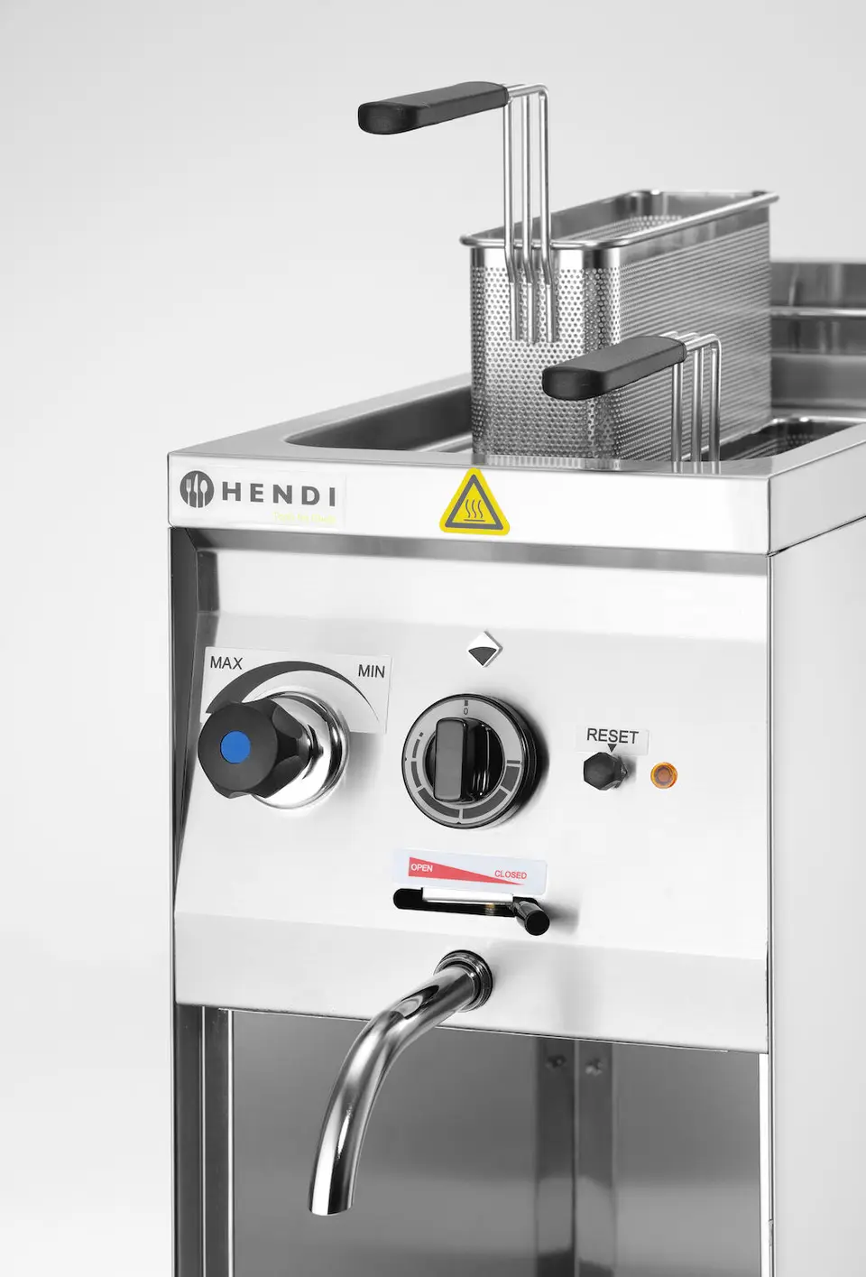 Urządzenie do gotowania makaronu i pierogów wolnostojące 10 l, 230 V, 3,5 kW, 330x600x907 mm | HENDI, 238844