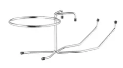 Stojak na wiadro, mocowany do stołu, ⌀195x510 mm | BARUP, 593905