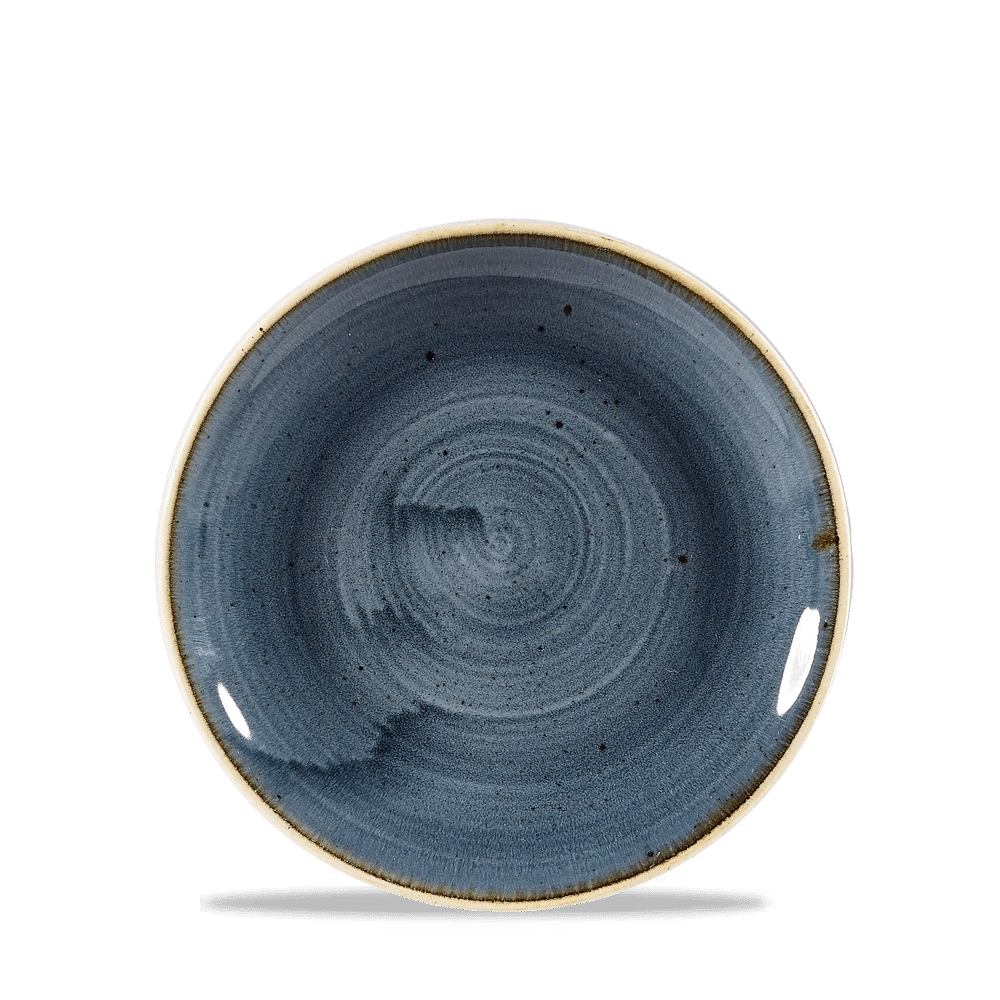 Talerz płytki, Ø165 mm | CHURCHILL, Stonecast Blueberry