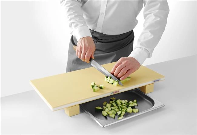 Podstawka pod deskę do sushi, 300x50x45 mm, beżowa | HASEGAWA, 513828