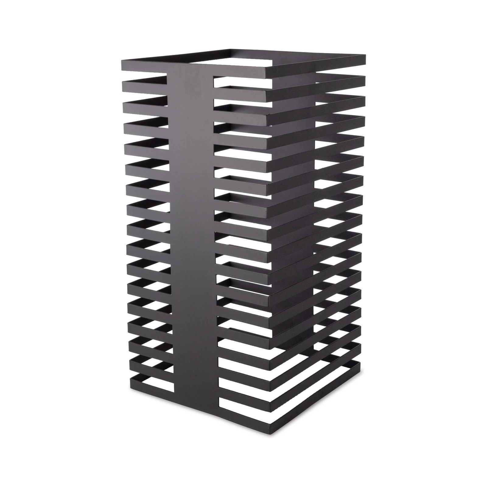 Kolumna bufetowa, 17 poziomów, 250×250×500 mm, czarna | FINE DINE, Skiatos