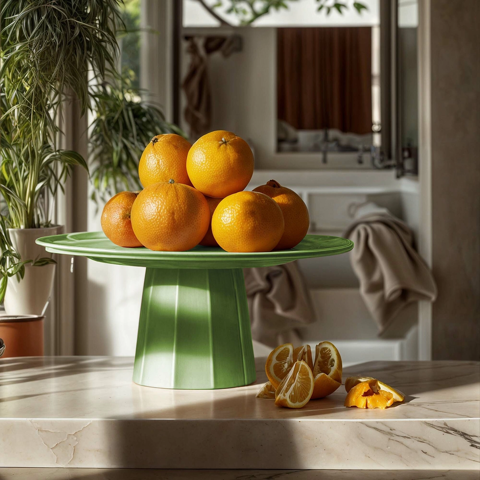 Podstawa do patery, zielona, 110×82 mm | FINE DINE, Metropolis