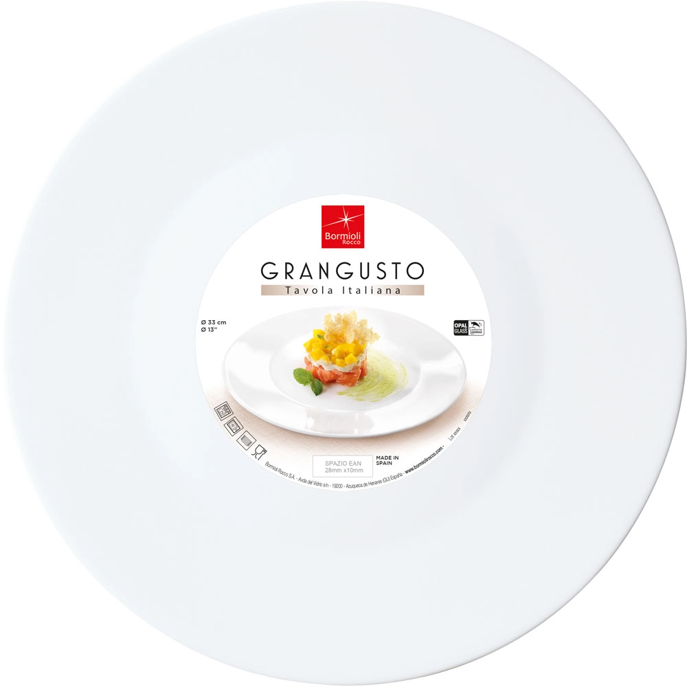 Talerz płytki do serwowania Ø330 mm | BORMIOLI ROCCO, Grangusto