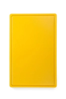 Deska do krojenia HACCP GN 1/1, 530x325x15 mm, żółta | HENDI, 826058