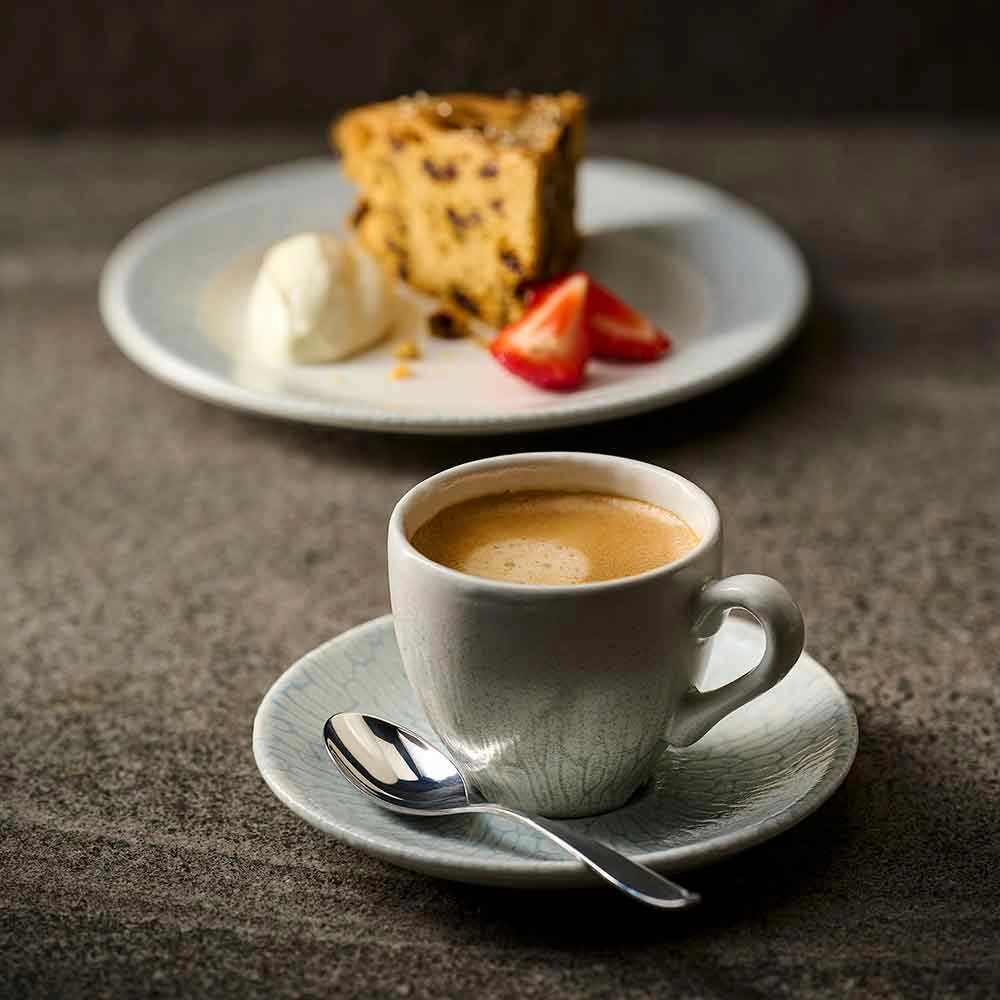 Filiżanka do espresso, 100 ml, szara | CHURCHILL, Delta Grey