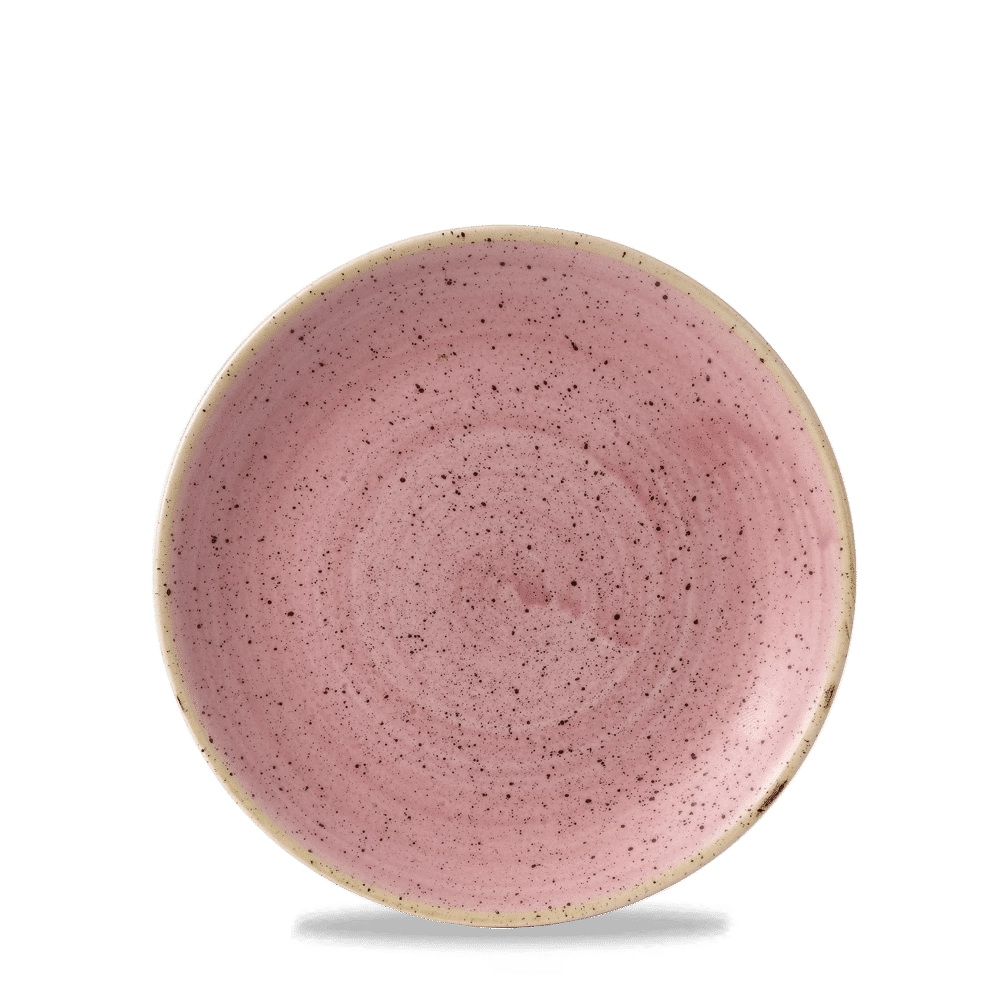 Talerz płytki, Ø165 mm | CHURCHILL, Stonecast Petal Pink
