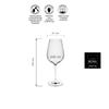 Kieliszek do wina, 440 ml | RONA, Invitation