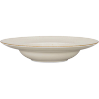 Talerz głęboki do pasty Kaszub z porcelany Ø240 mm, kremowy | LUBIANA, Art