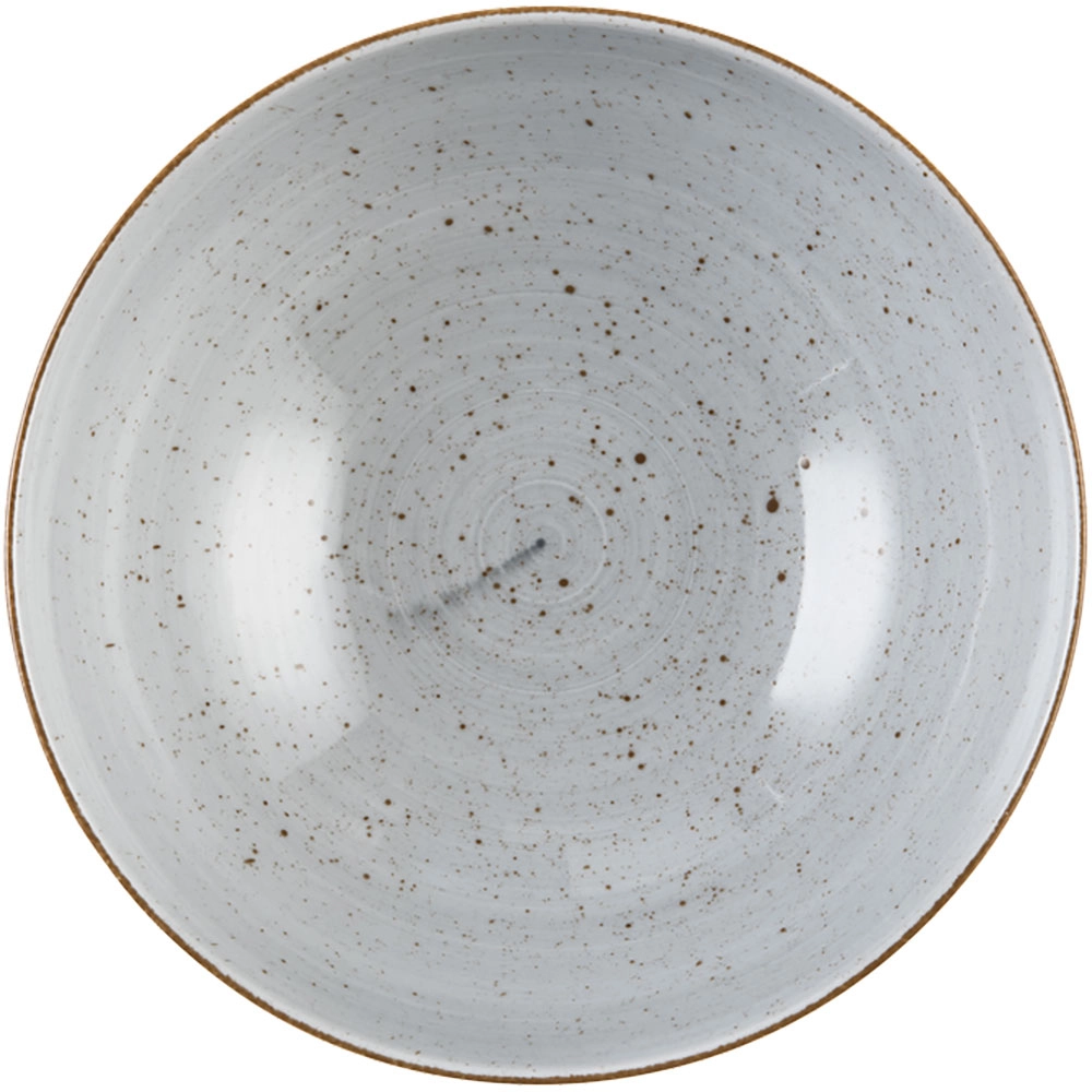 Salaterka z porcelany Ø210 mm, kolor siwy | LUBIANA, Boss