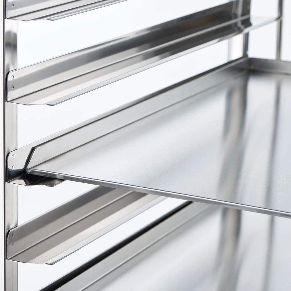 Wózek transportowy ze stali nierdzewnej, 16x 600x400 mm, 470x620x1735 mm | STALGAST, 662461