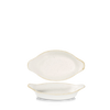 Naczynie owalne z uszami, małe, 210×113 mm, 260 ml | CHURCHILL, Stonecast Barley White