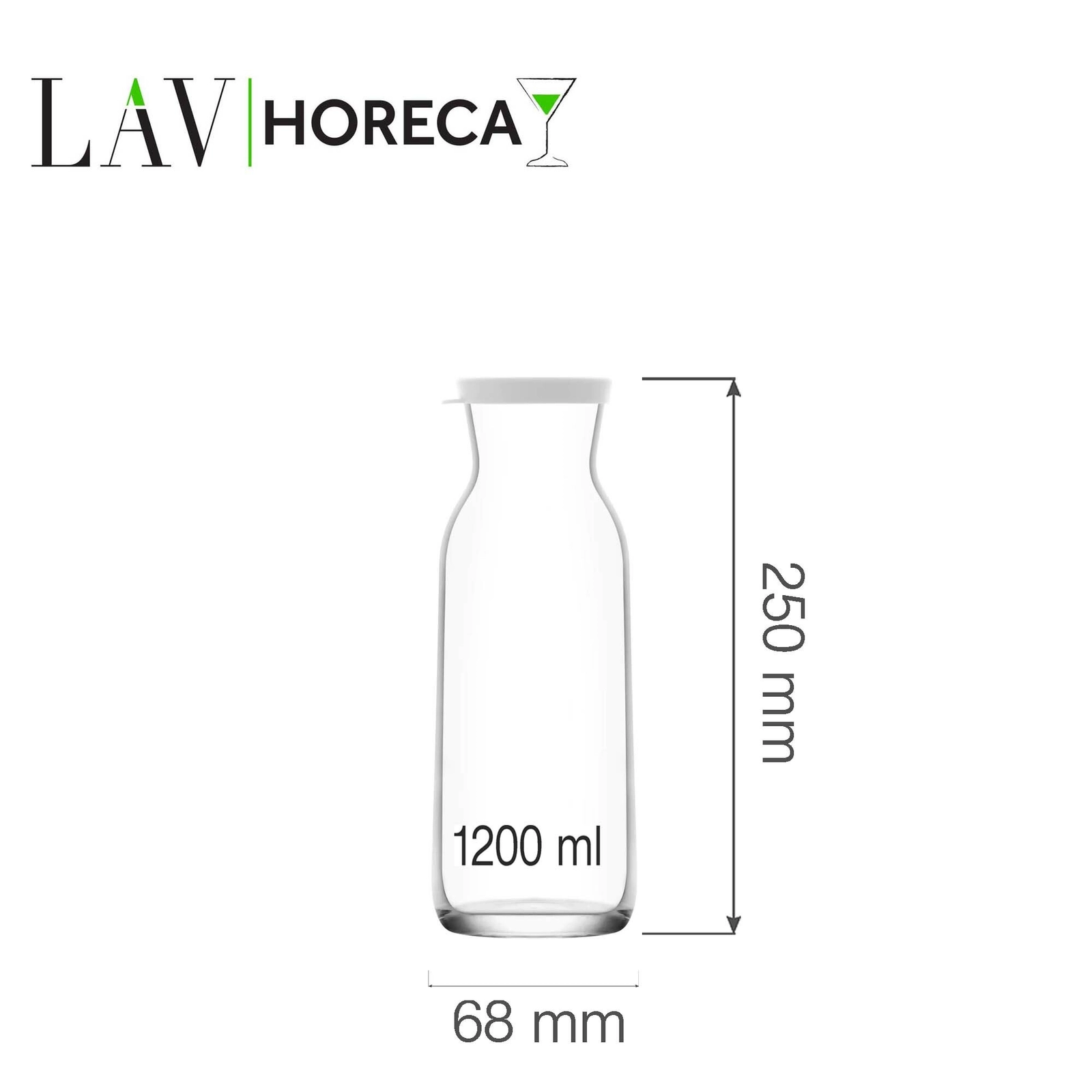 Karafka z pokrywką, 1,2 l | LAV, Chelsea