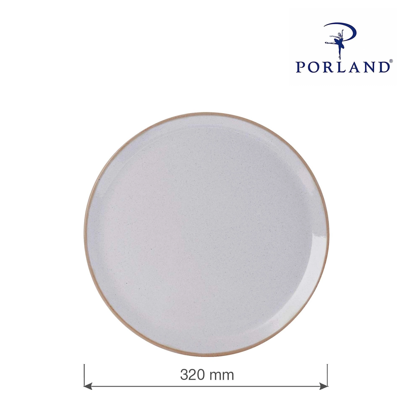 Talerz do pizzy, Ø320 mm | PORLAND, Seasons Ashen