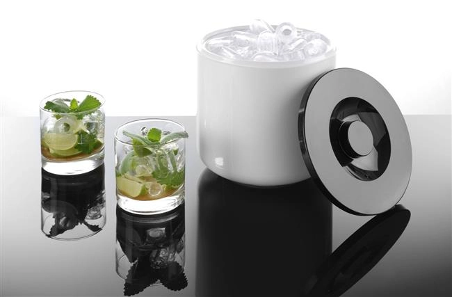 Pojemnik do lodu, biały, 5 l, ⌀190x200 mm | BARUP, 594742