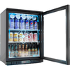 Barowa witryna chłodnicza 1-drzwiowa, 133 l, 600x530x835 mm | STALGAST, 882133