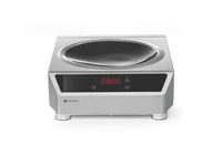 Wok indukcyjny, 3,5 kW, 230 V, 340×450×130 mm | HENDI, Profi Line