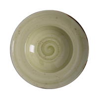 Talerz do pasty, Ø270 mm, 400 ml, zielony | FINE DINE, Olive