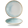 Miska coupe Homespun Accents Aquamarine, Ø248 mm | CHURCHILL, HOMESPUN ACCENTS AQUAMARINE