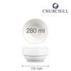 Miska sztaplowana, Ø115 mm, 280 ml | CHURCHILL, Profile