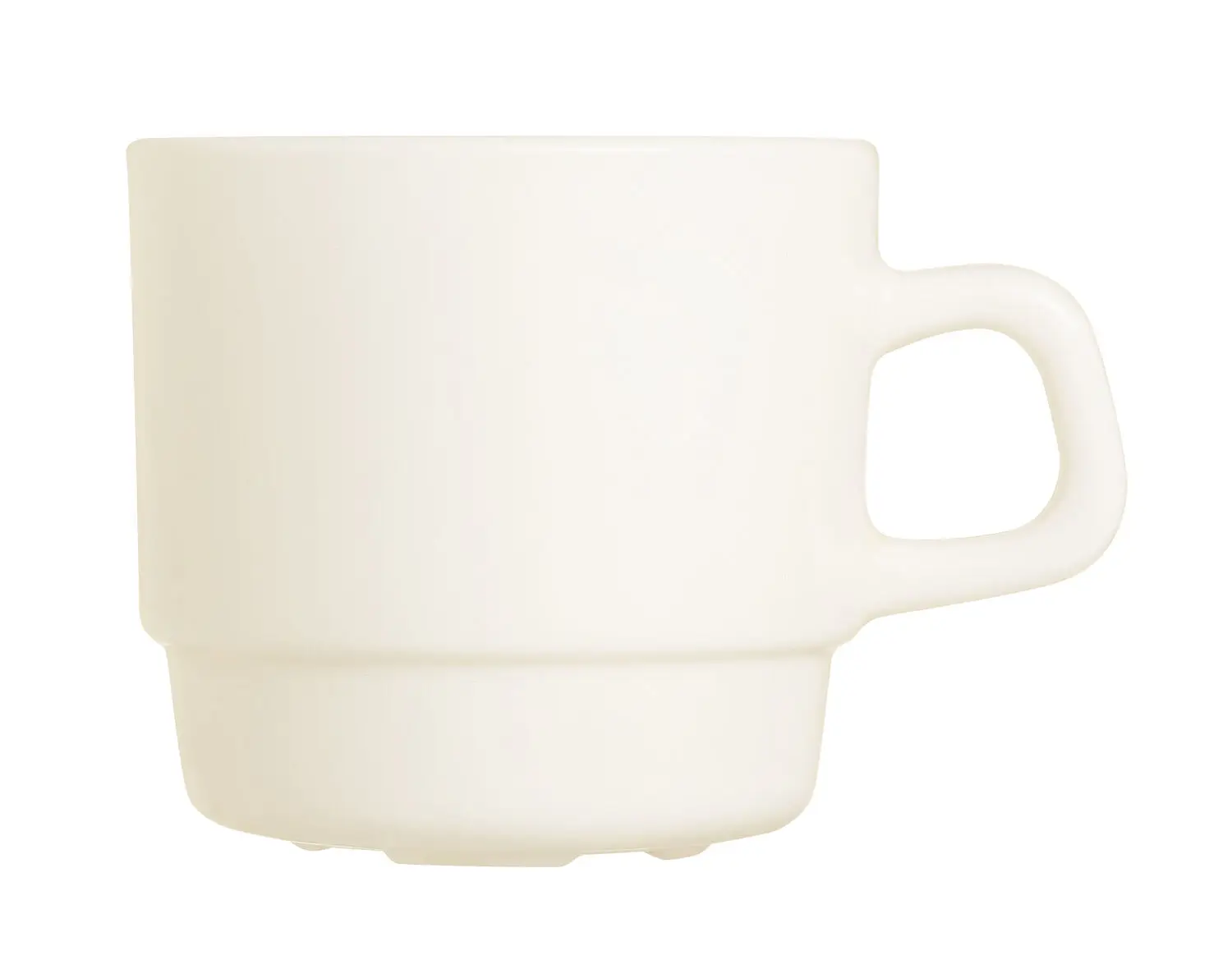 Filiżanka, 90 ml, kremowa, zestaw 12 szt., ⌀56x60 mm | ARCOROC, Zenix Intensity