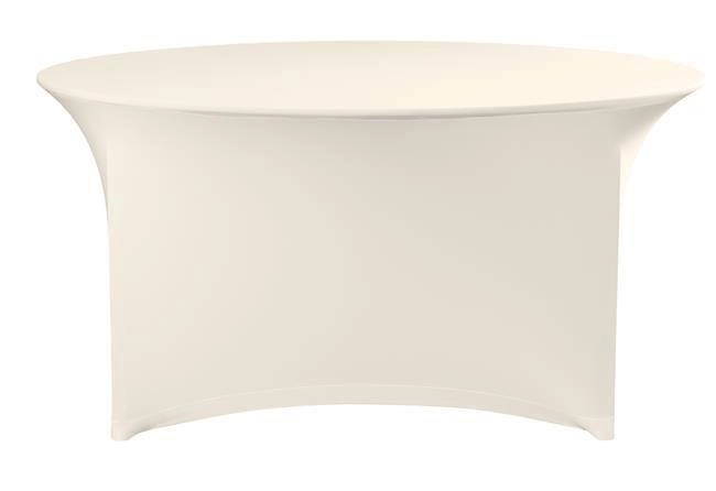 Obrus okrągły, kremowy, ø1800x760 mm | HENDI, Symposium