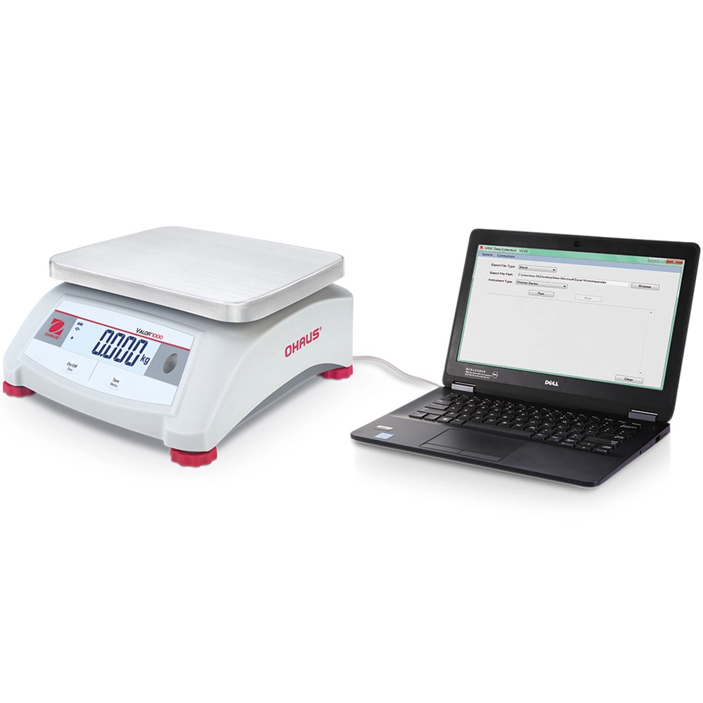 Port RS232 z kablem do podłączenia kasy fiskalnej/komputera/POS | OHAUS, 730001