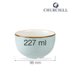 Miska/cukiernica, 227 ml, Ø98 mm | CHURCHILL, Stonecast Duck Egg Blue