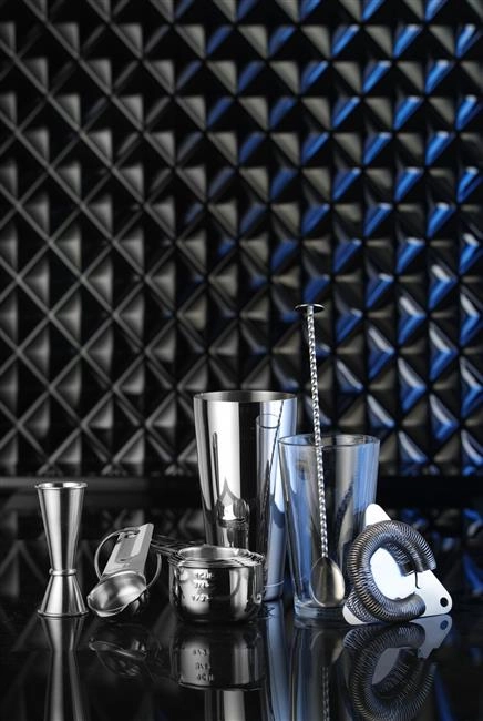 Łyżka barmańska z muddlerem 280x35 mm | BARUP, 593097