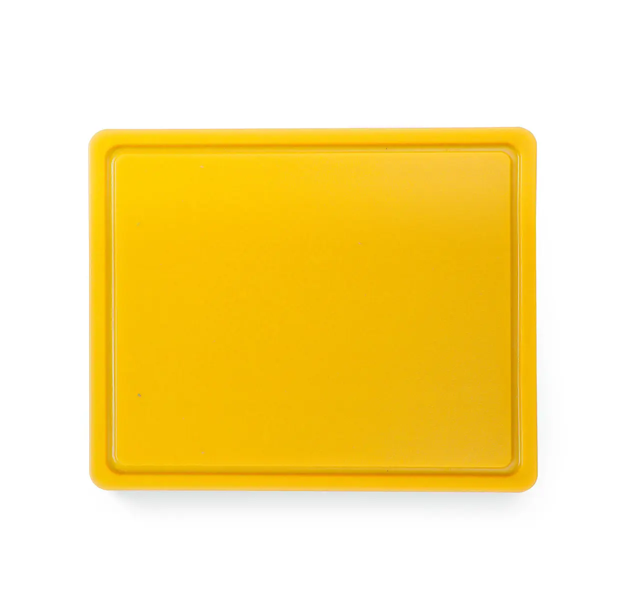 Deska do krojenia HACCP GN 1/2, 325x265x12 mm, żółta | HENDI, 826157